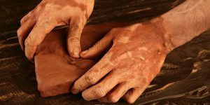 Hands Working Clay